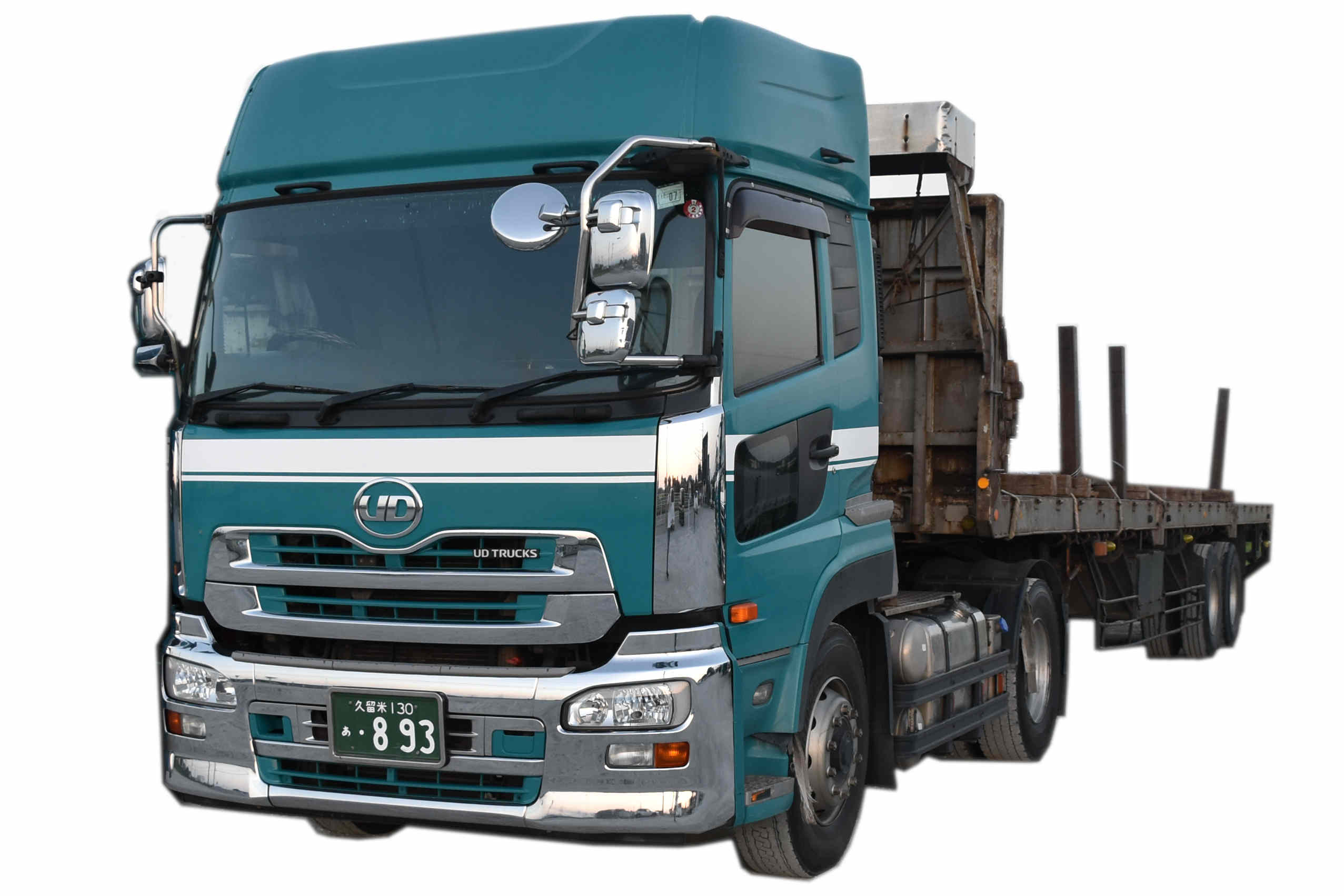 トレーラーフラット平台車